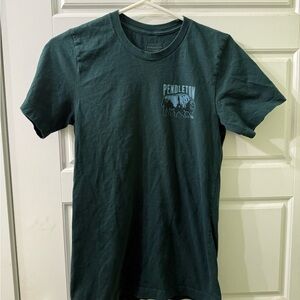 Pendleton Dark Green Short Sleeve Tee